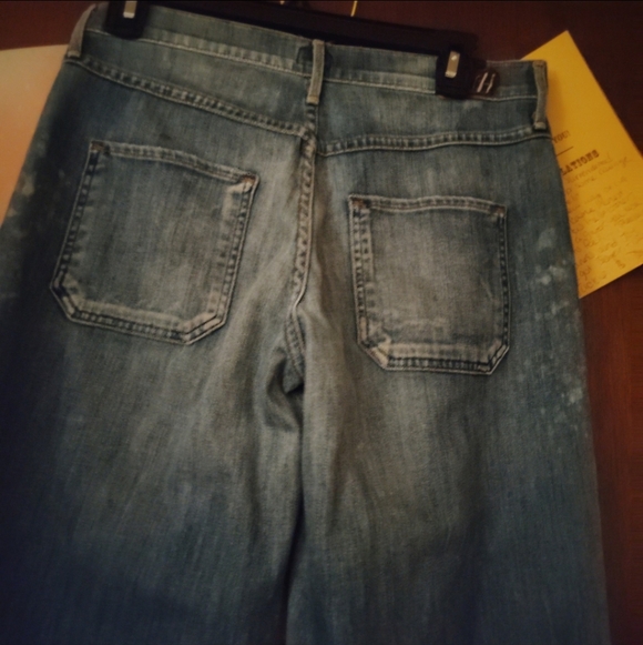 CITIZENS OF HUMANITY Poise Wide Leg Cropped Jeans - Size 27" - Picture 9 of 12